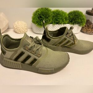 adidas Olive Green Sneakers